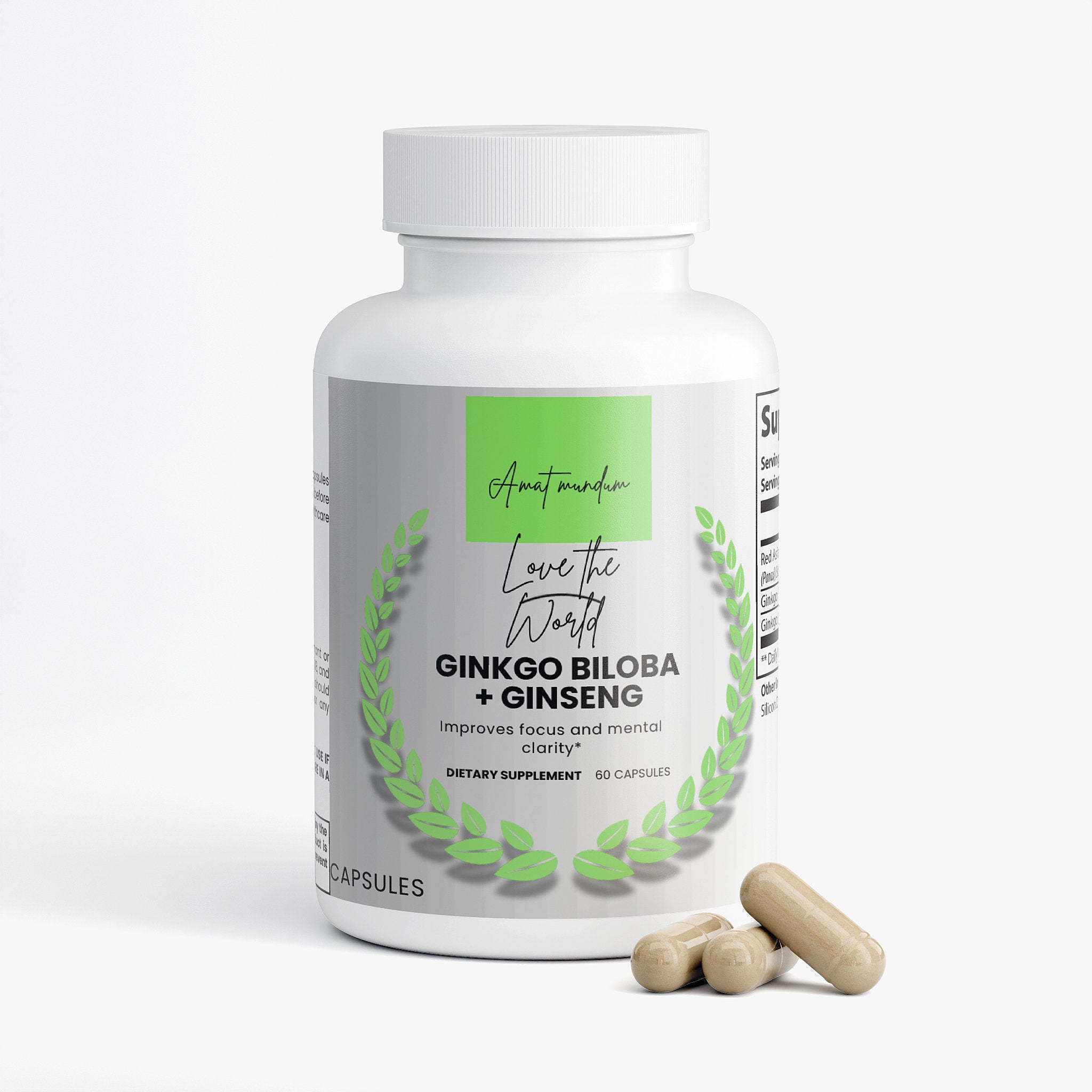 Ginkgo Biloba + Ginseng