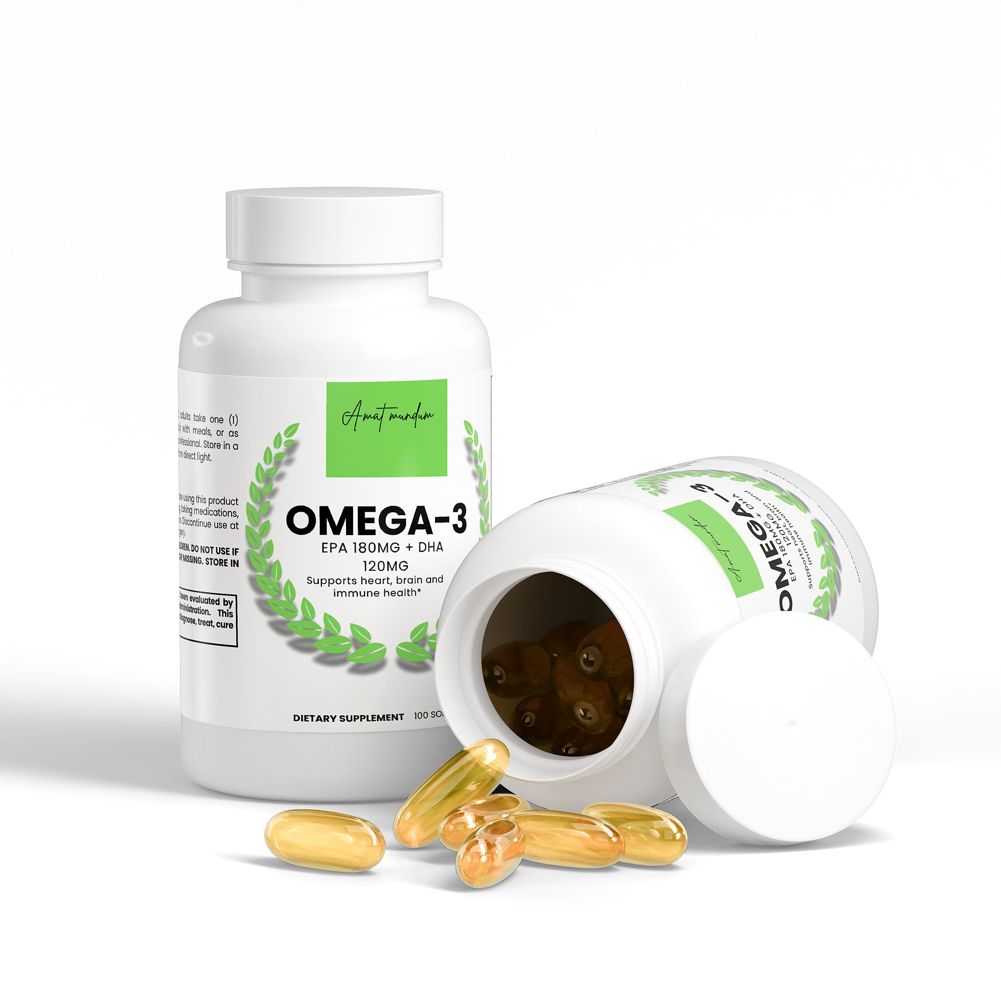 Omega-3 EPA 180mg + DHA 120mg